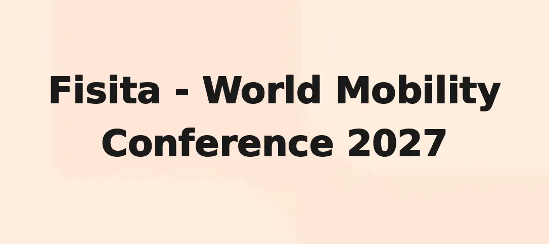 Fisita - World Mobility Conference 2027