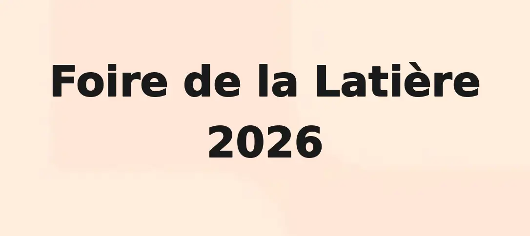 Foire de la Latière 2026