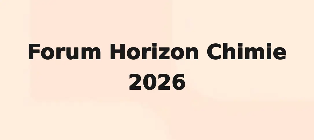 Forum Horizon Chimie 2026