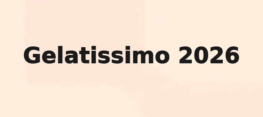 Gelatissimo 2026