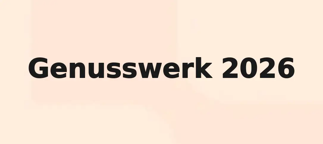 Genusswerk 2026