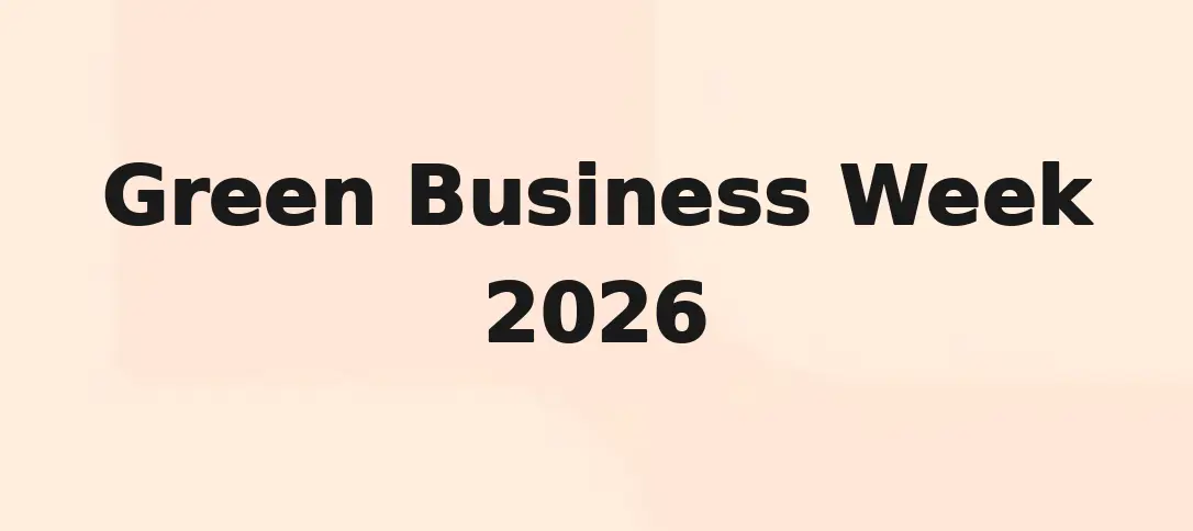 Green Business Week 2026
