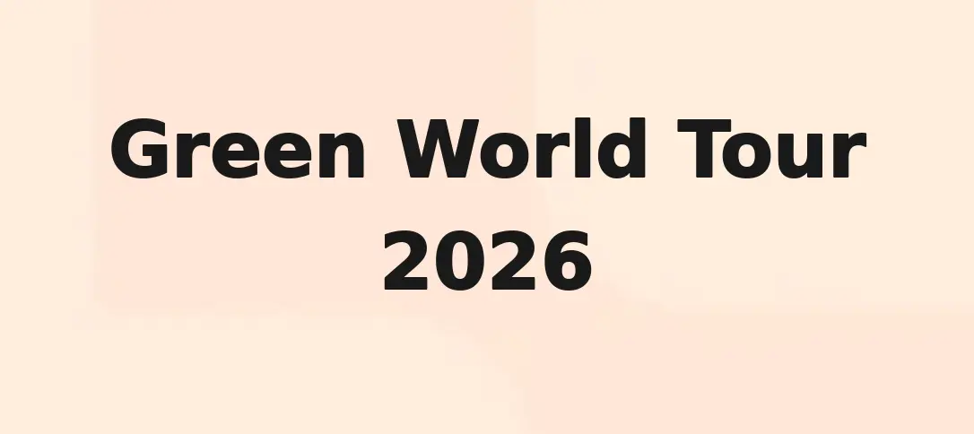 Green World Tour 2026
