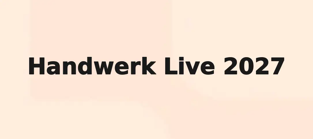 Handwerk Live 2027