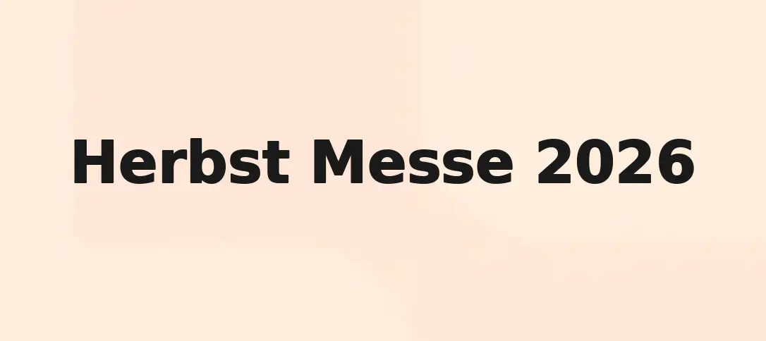 Herbst Messe 2026