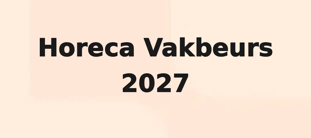 Horeca Vakbeurs 2027