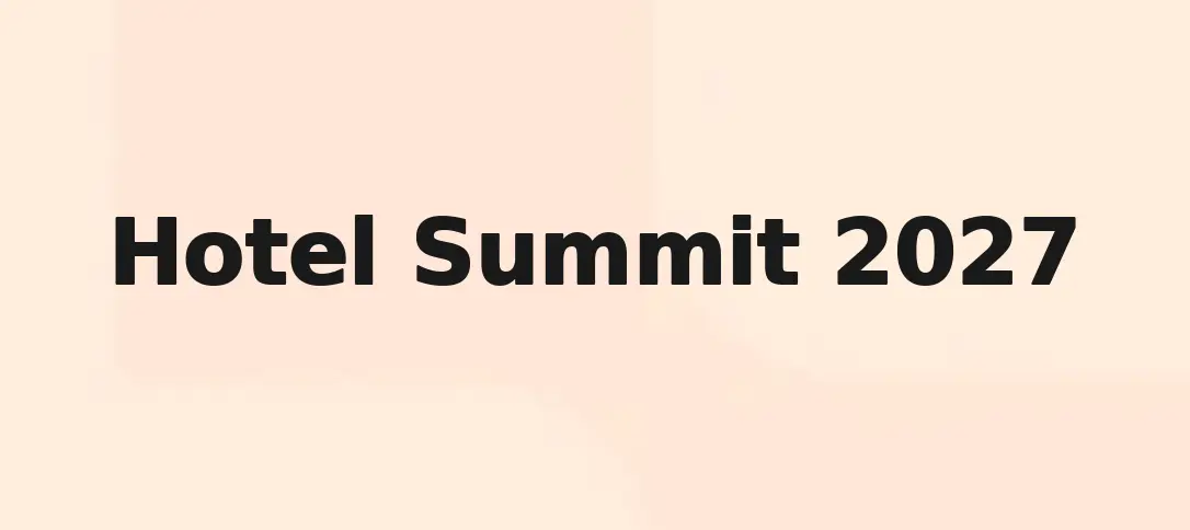 Hotel Summit 2027