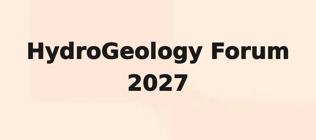 Hydrogeology Forum 2027
