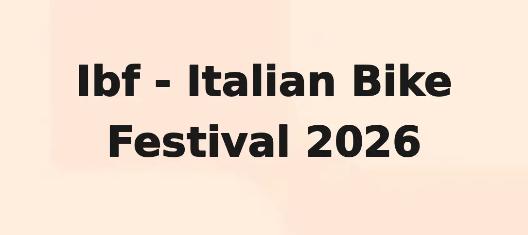 Ibf - Italian Bike Festival 2026