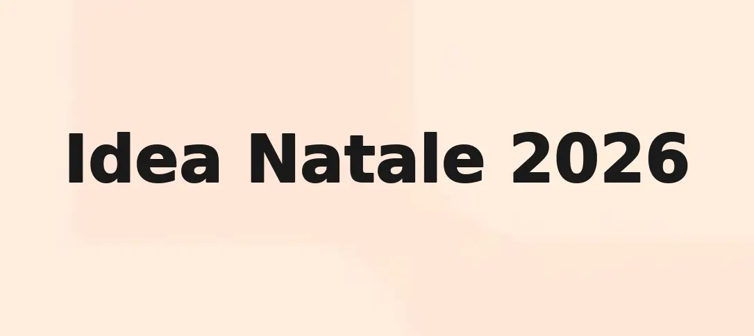 Idea Natale 2026