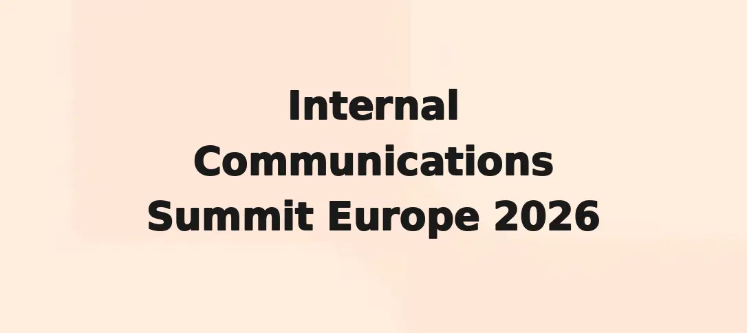 Internal Communications Summit Europe 2026