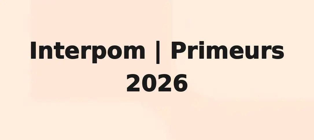 Interpom | Primeurs 2026
