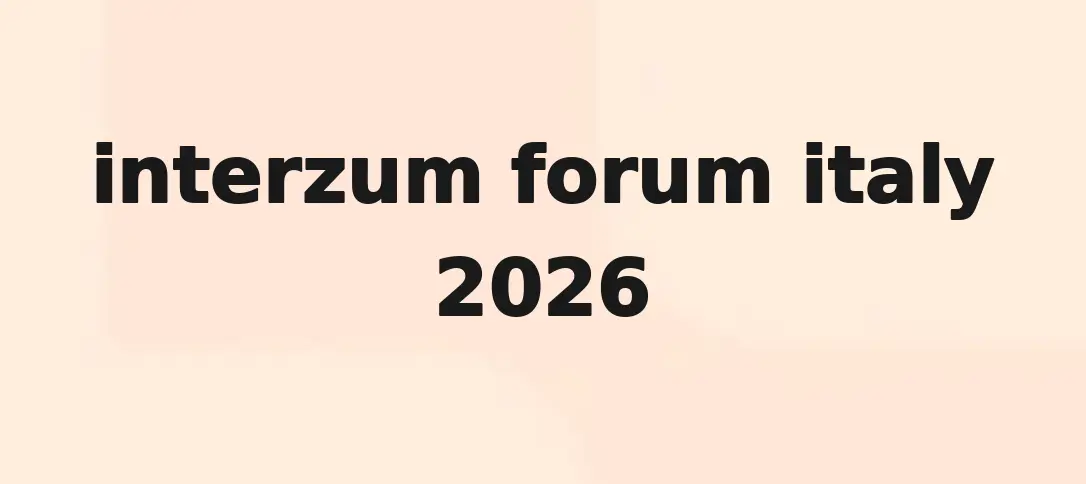 Interzum Forum Italy