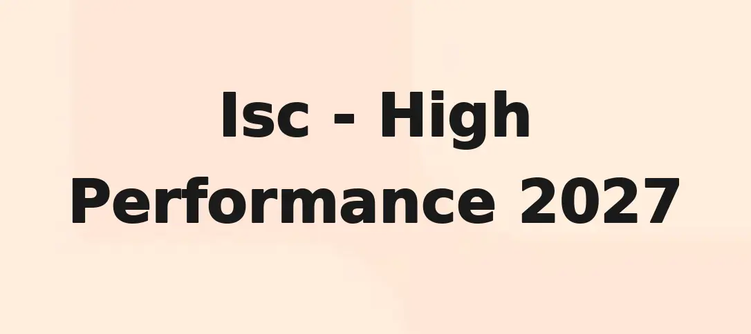 Isc - High Performance 2027