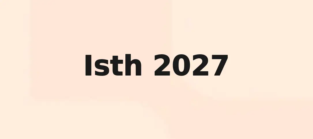 Isth 2027