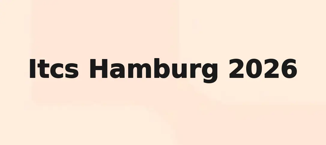Itcs Hamburg 2026