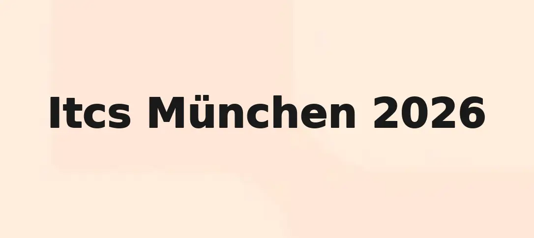 Itcs München 2026