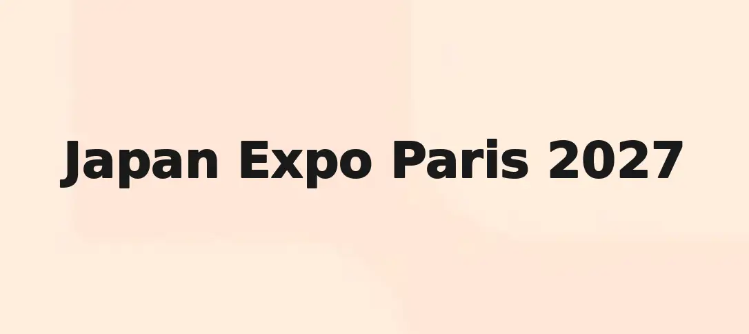 Japan Expo Paris 2027