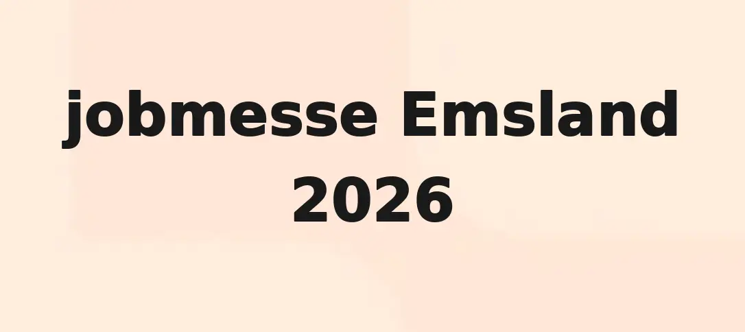 Jobmesse Emsland 2026