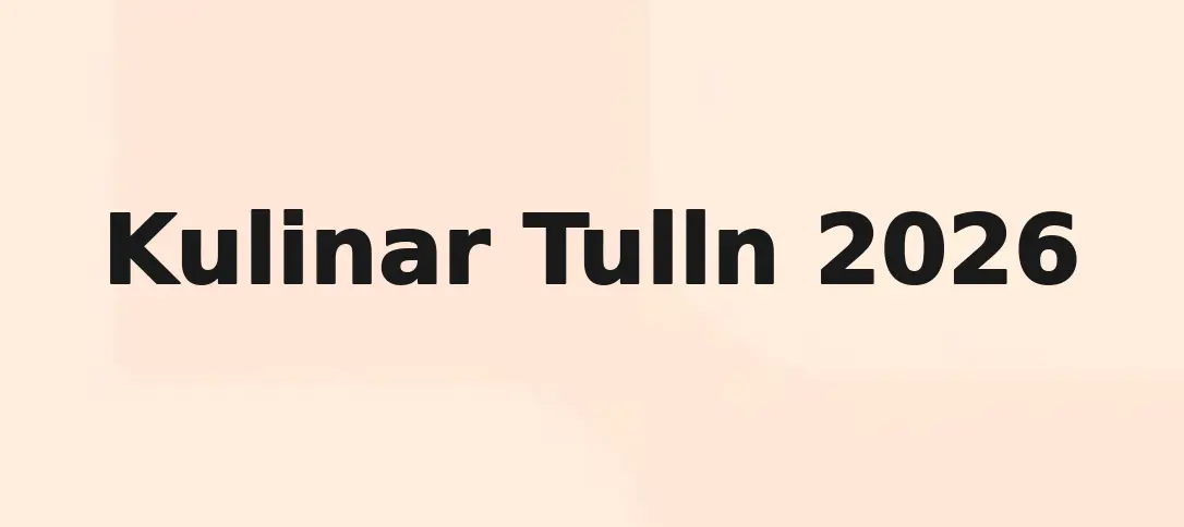 Kulinar Tulln 2026