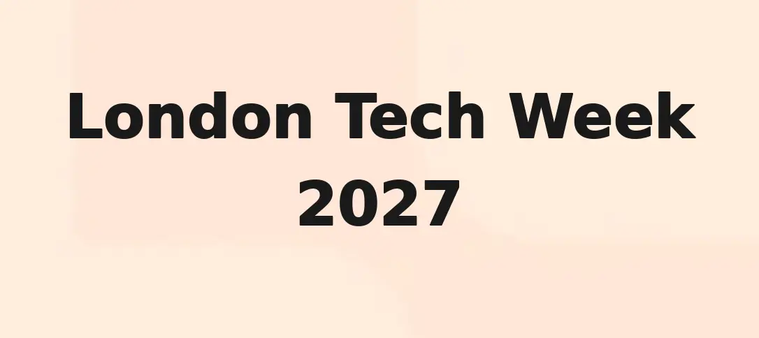London Tech Week 2027