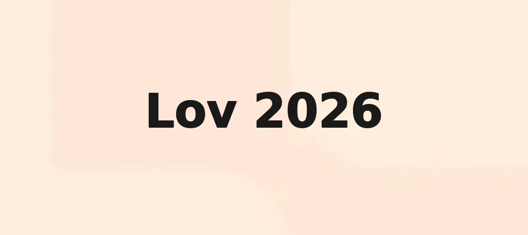 Lov 2026