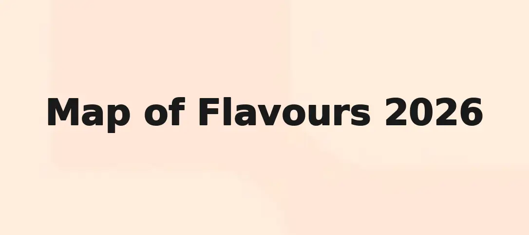 Map of Flavours 2026