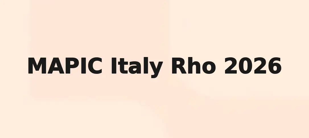 MAPIC Italy Rho 2026