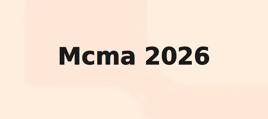 Mcma 2026