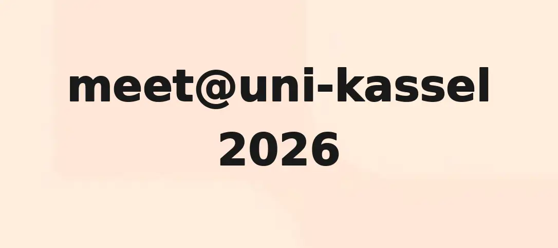 Meet@Uni-Kassel 2026