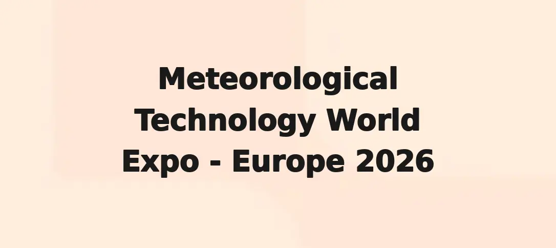 Meteorological Technology World Expo - Europe 2026