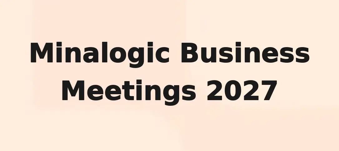 Minalogic Business Meetings 2027