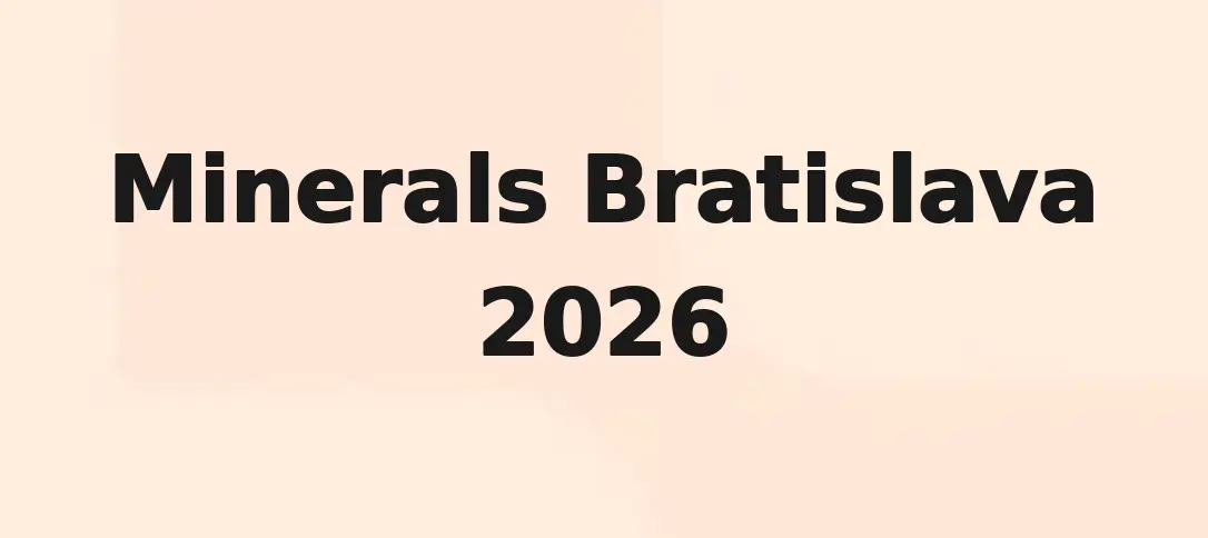 Minerals Bratislava 2026