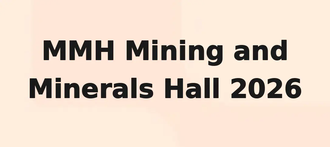 MMH Mining and Minerals Hall 2026