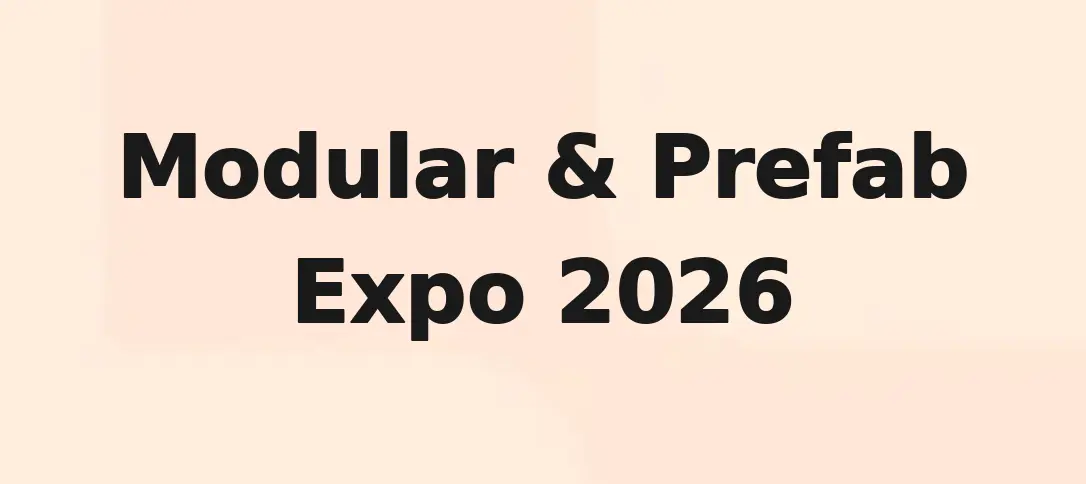Modular & Prefab Expo 2026