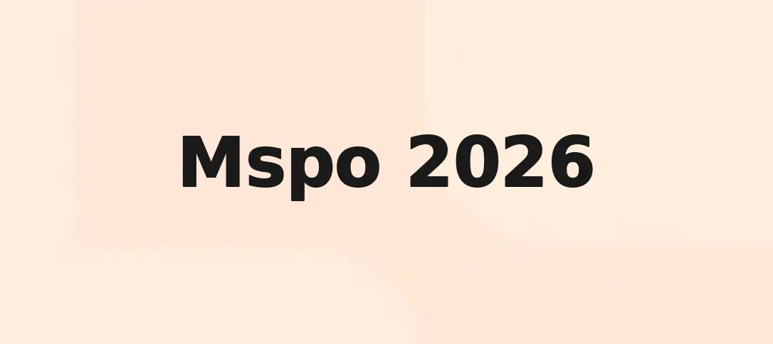 Mspo 2026