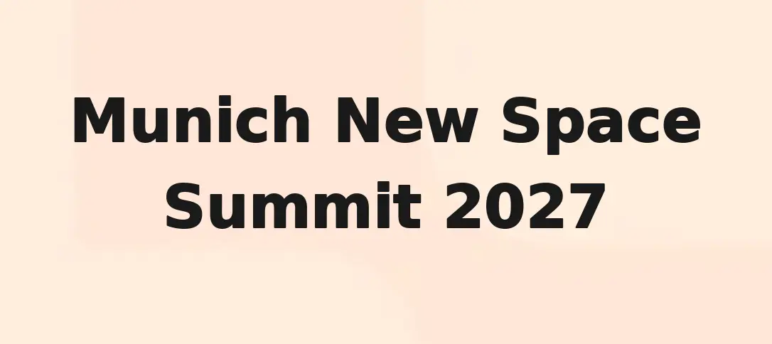 Munich New Space Summit 2027