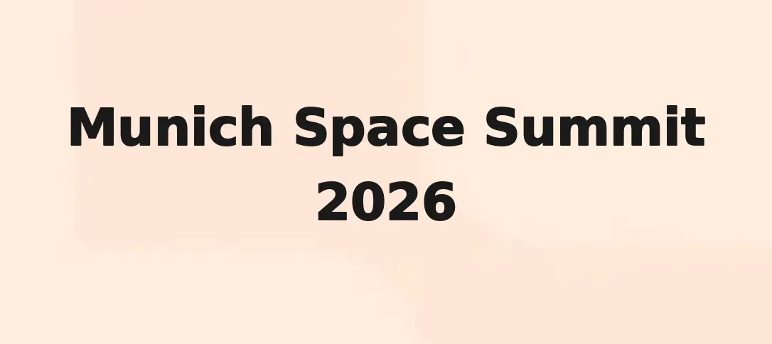 Munich Space Summit 2026