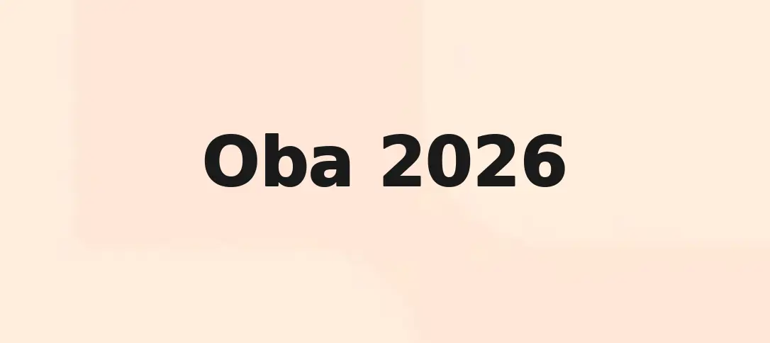 Oba 2026