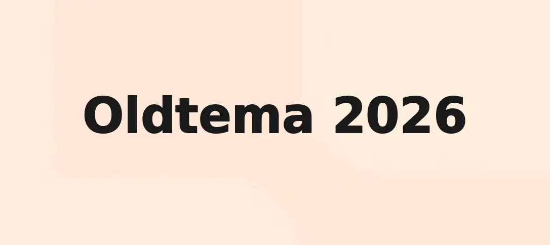 Oldtema 2026