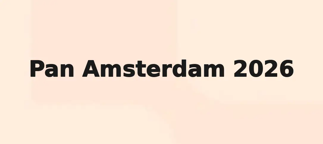 Pan Amsterdam 2026