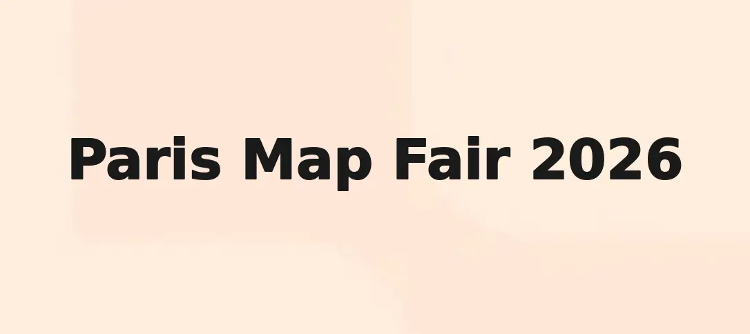 Paris Map Fair 2026
