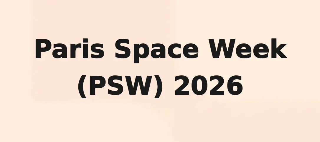 Paris Space Week (PSW) 2026