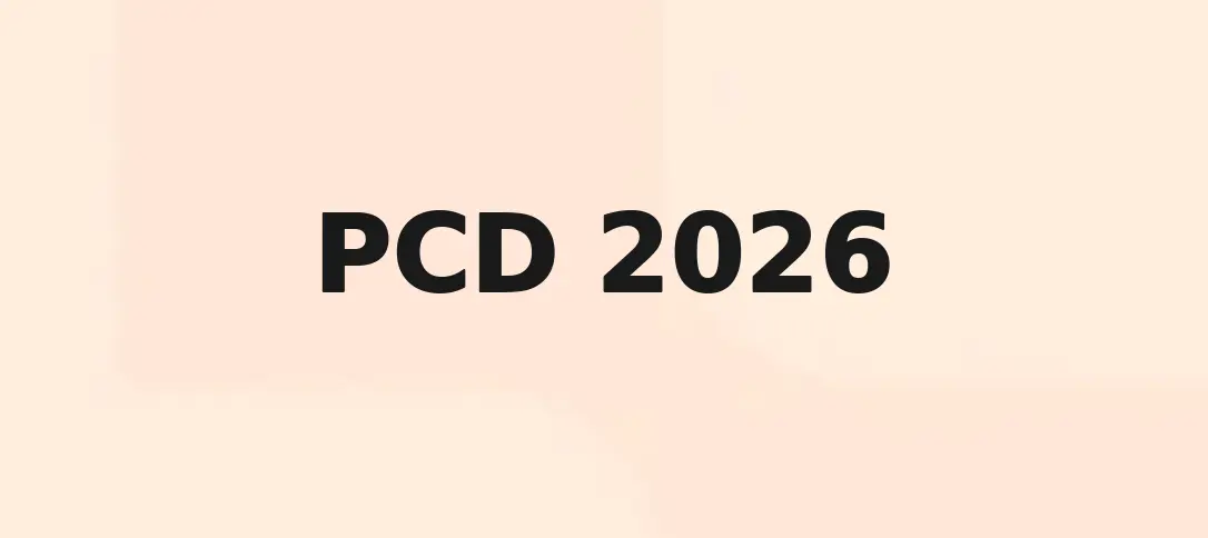 PCD 2026