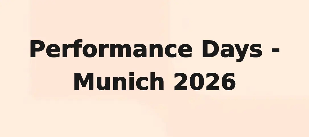 Performance Days - Munich 2026