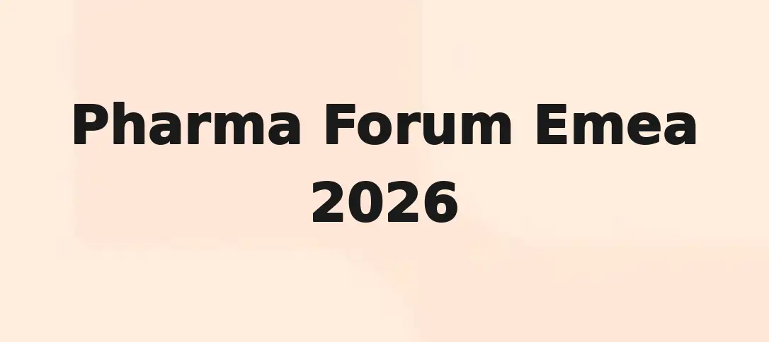 Pharma Forum Emea 2026