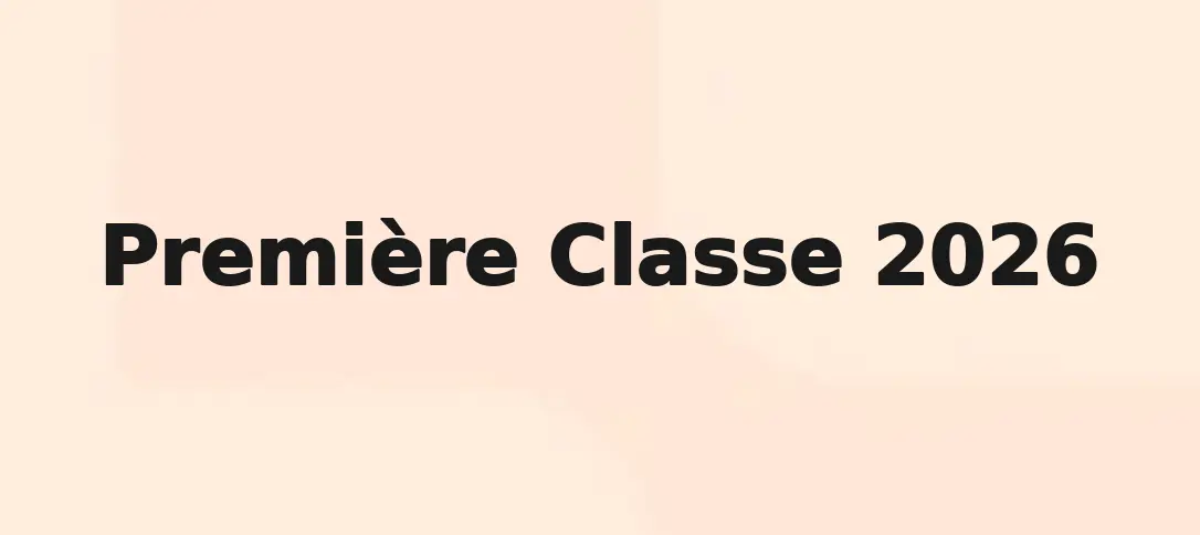 Première Classe 2026