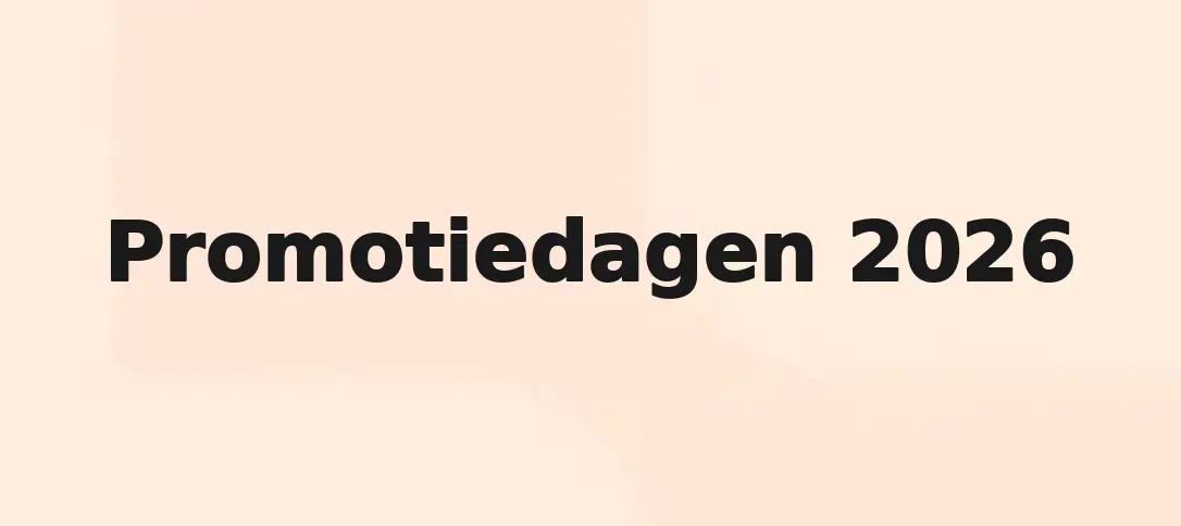 Promotiedagen 2026
