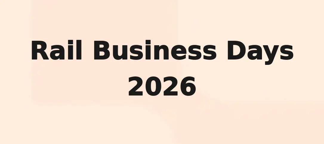 Rail Business Days 2026
