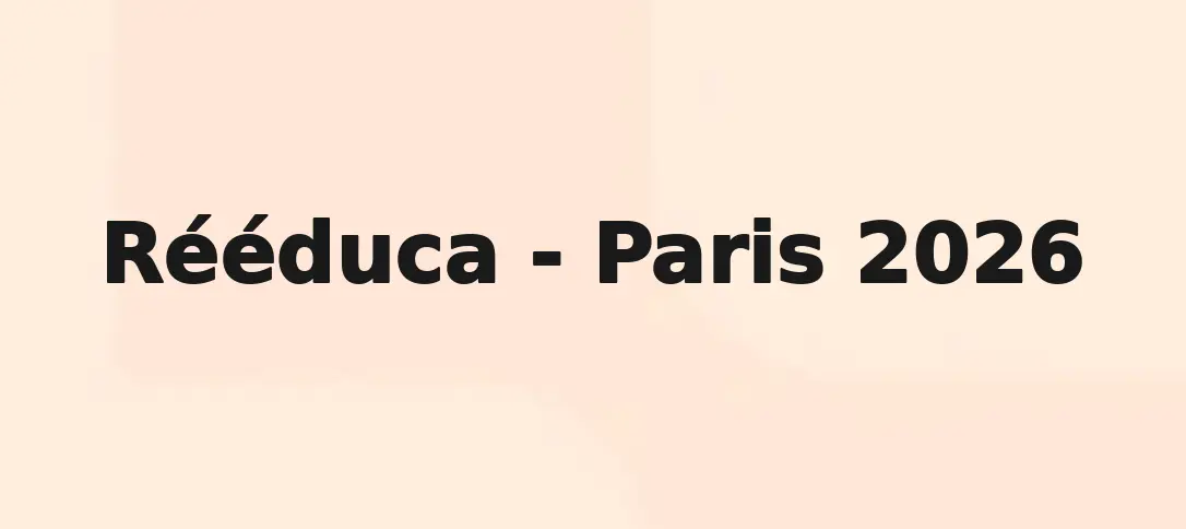 Rééduca - Paris 2026